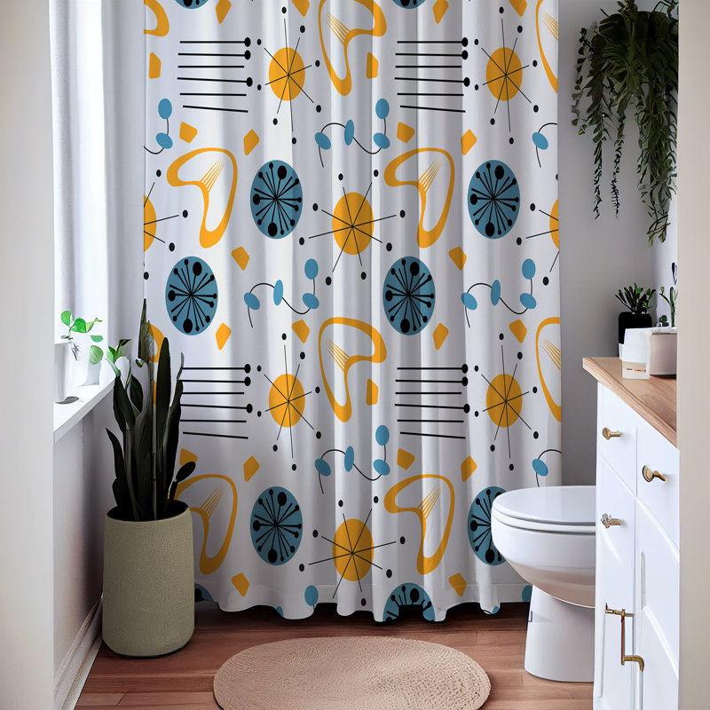 Shower Curtain, 83" H x 70" W