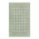 Tapis pour salle de bain 100% coton à motif de cercles rectangulaires 100% coton Sinemis
