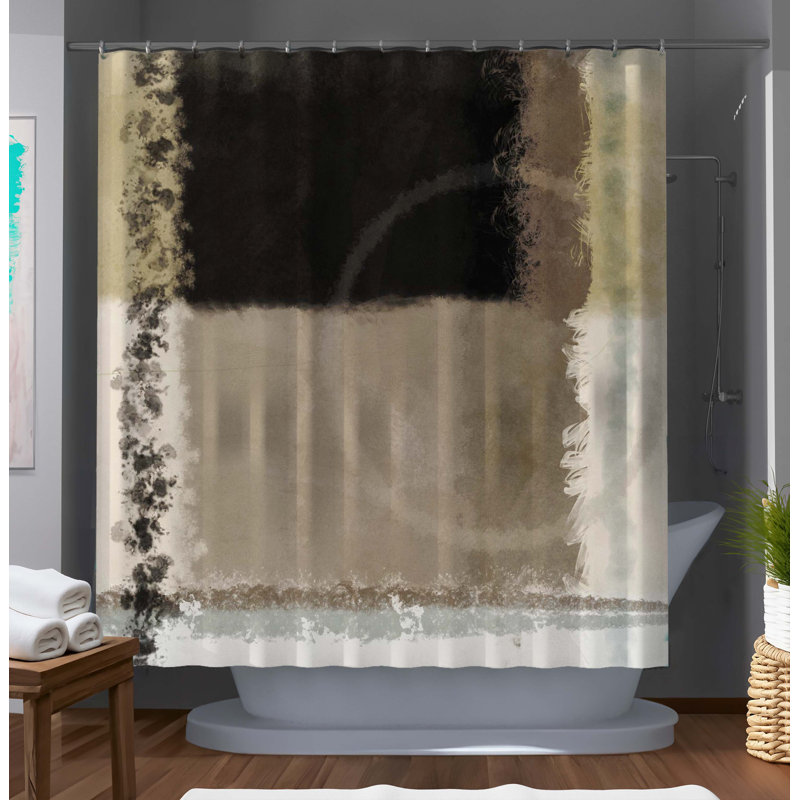 Rideau de douche abstrait Rudaigh