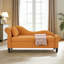 Chaise longue moderne en velours de 164 cm-2110860567