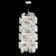 Rossi 36 - Light Dimmable LED Sputnik Modern Linear Chandelier