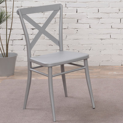 Jakeya 18.13'' H Metal Side Chair