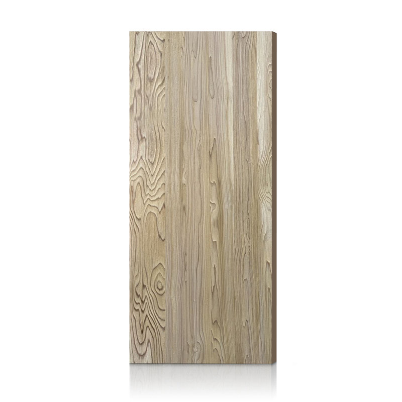 Dalle de porte intérieure composite en bois naturel, 38 po x 80 po