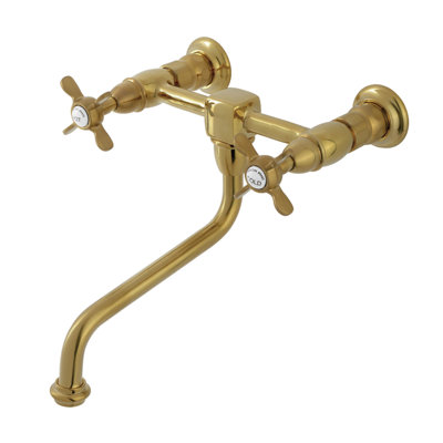 Robinet de salle de bain mural 2 trous Kingston Brass Essex