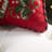 Joy Chickadee Needlepoint Lumbar Pillow