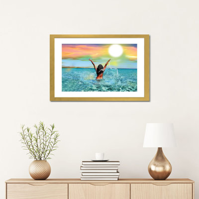 «In My Element» par Yvonne Coleman Burney - impression d'art graphique