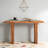 60''Farmhouse Entryway Table with Large countertop, Minimalism Sofa Table with Acacia Veneer-1928784375