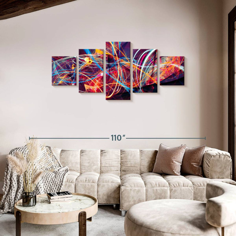 Haggerty Composition, 36" H x 80" W