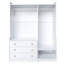 Rangement ouvert pour garde-robe en bois-1243021814
