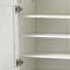 Armoire à chaussures multifonctionnelle avec banc, 7 + 3 compartiments, tablettes réglables et sièges rembourrés pour les entrées, les vestibules et les couloirs
