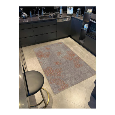 Washable Walled Colourful Decorative Area Rug