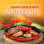 NutriChef 17 in. Cast Iron Nonstick Fry Pan