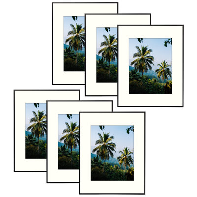 Drennon Metal Picture Frame Set with Mat