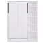 Lit simple blanc avec tablettes optimisant l'espace-1529696868