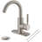 Single-Hole Single-handle Bathroom Faucet with Drain Assembly