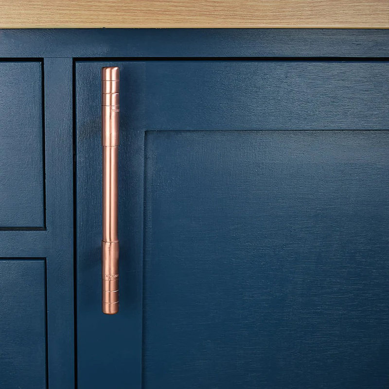 Copper Handle - Ridged T-Shaped