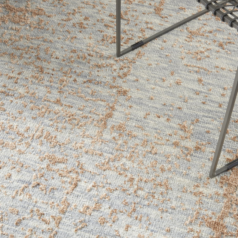 Abstract Hand Woven Area Rug, Rectangle 7'9" x 9'9"