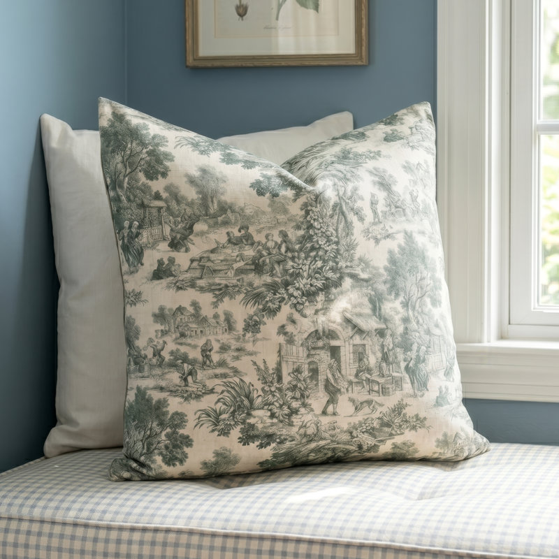 Robbie Crissi 20" Pillow, Navy