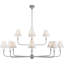Thomas O'Brien Piaf Grande Two-Tier Chandelier-70572156