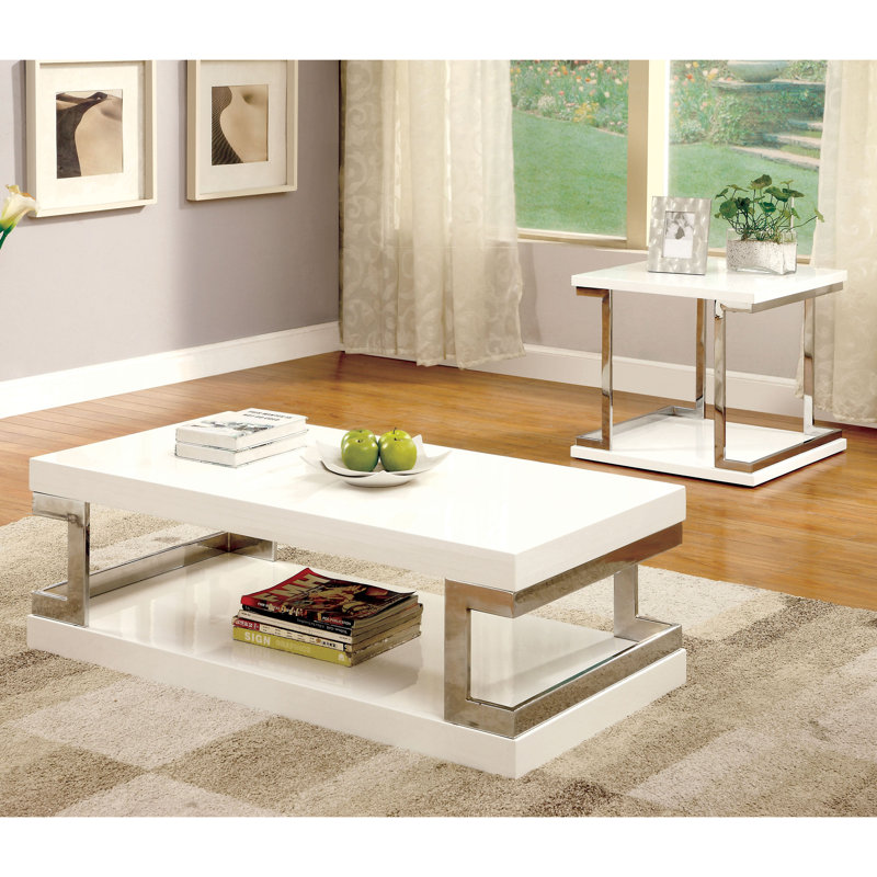 Ensemble de tables basses 2 pièces Creddy