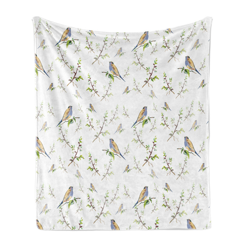 Hand Woven Throw Blanket, 50" W x 60" L