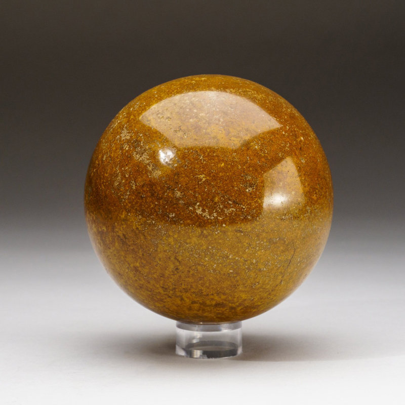 Genuine Polished Ocean Jasper Sphere (2.4 Lbs)