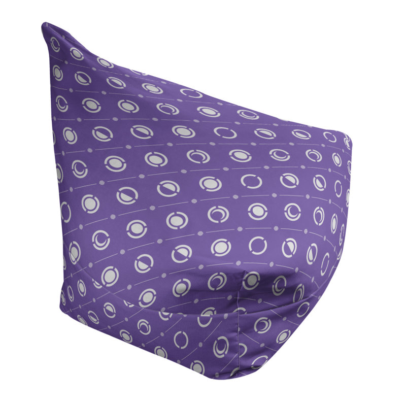 Housse de sac de pois, Mauve, H 38 po x l 42 po x P 29 po, Pas de bourre