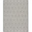 Foundry Select Versatile Diamond Silver Grey Indoor/Outdoor Area Rug-69322831