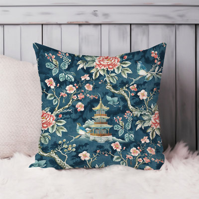 World and Countries Botaniclal Chinoiserie I Asian