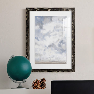Ciel bleu IV - peinture encadrée