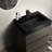 Modern Bathroom Storage - , Gray, Silent Efficiency Gray Vanity Max Storage, Quiet Function
