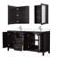 Ensemble de meuble-lavabo double 72 "avec miroir Daria-70404267-118618569-70404269