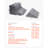 Orthopedic Bed Wedge Pillow 4 Pcs Adjustable for GERD Sleep Back Leg Neck