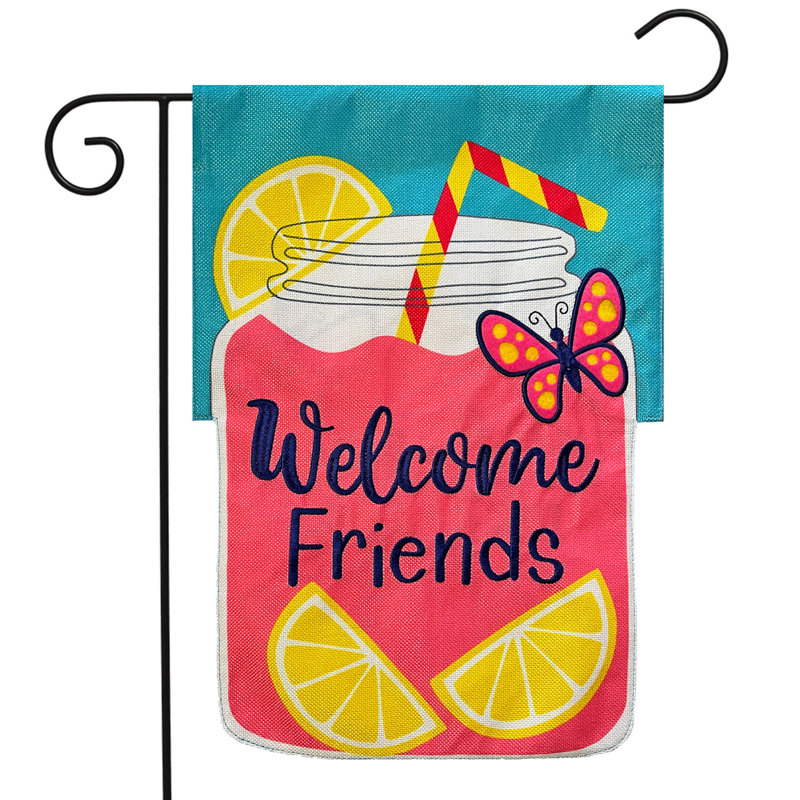 Drapeau de jardin Lemonade Friends