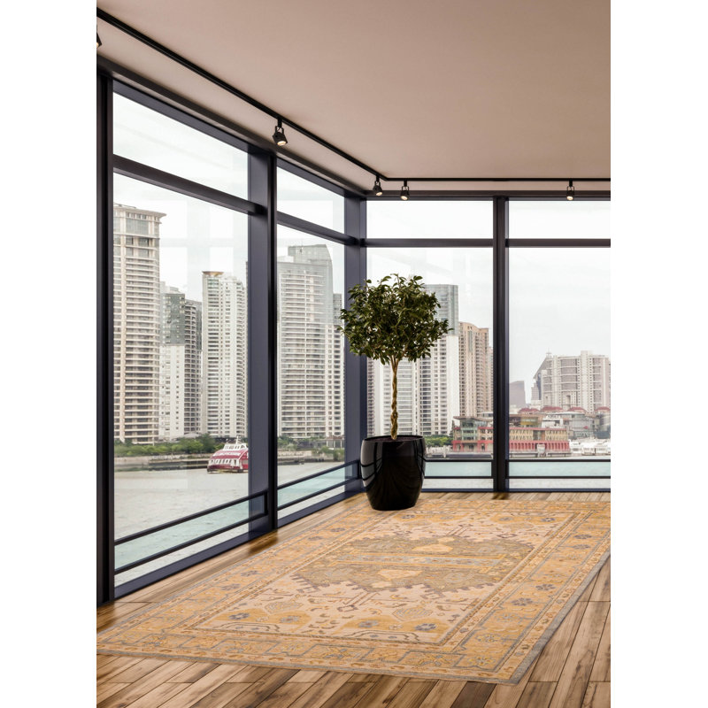 Tapis ivoire Jules Serapi 8 pi 9 po x 11 pi 10 po