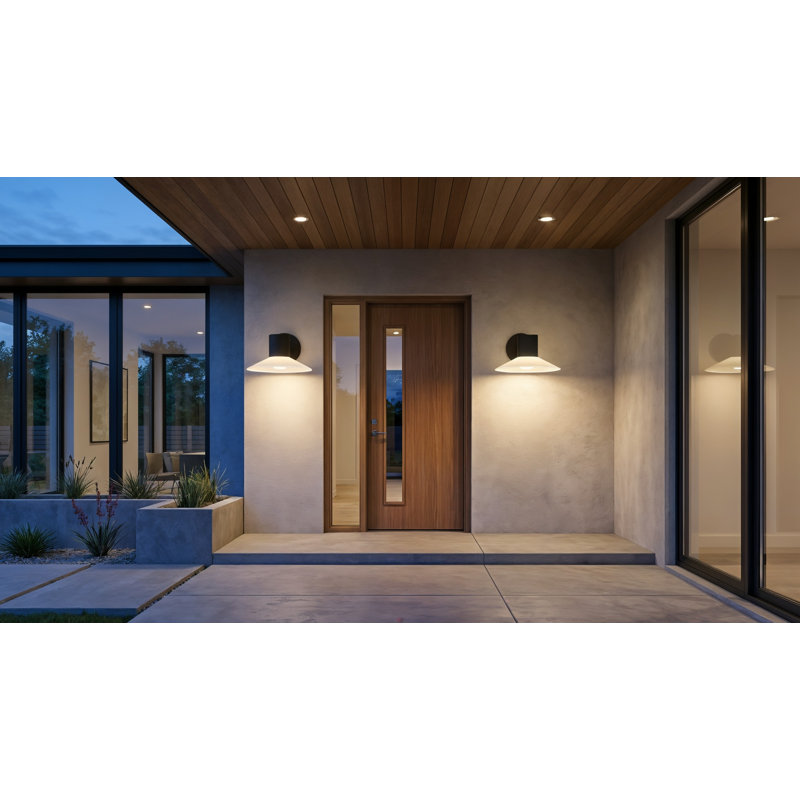 Abbott Wickham LED Wall Light, 10 W, 8.5" H x 16" W x 18" D