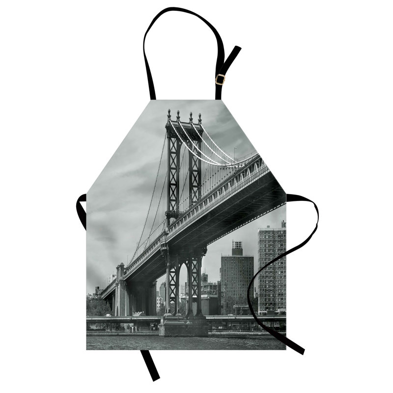 No Pattern Bib Apron