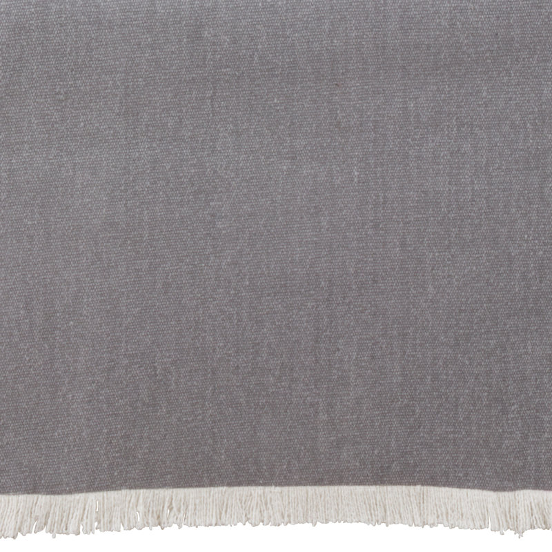 Flamenco No Pattern Table Runnner, Gray