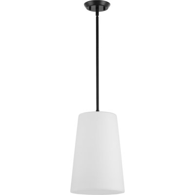 Luminaire suspendu cylindrique à 1 lumière Rozenn