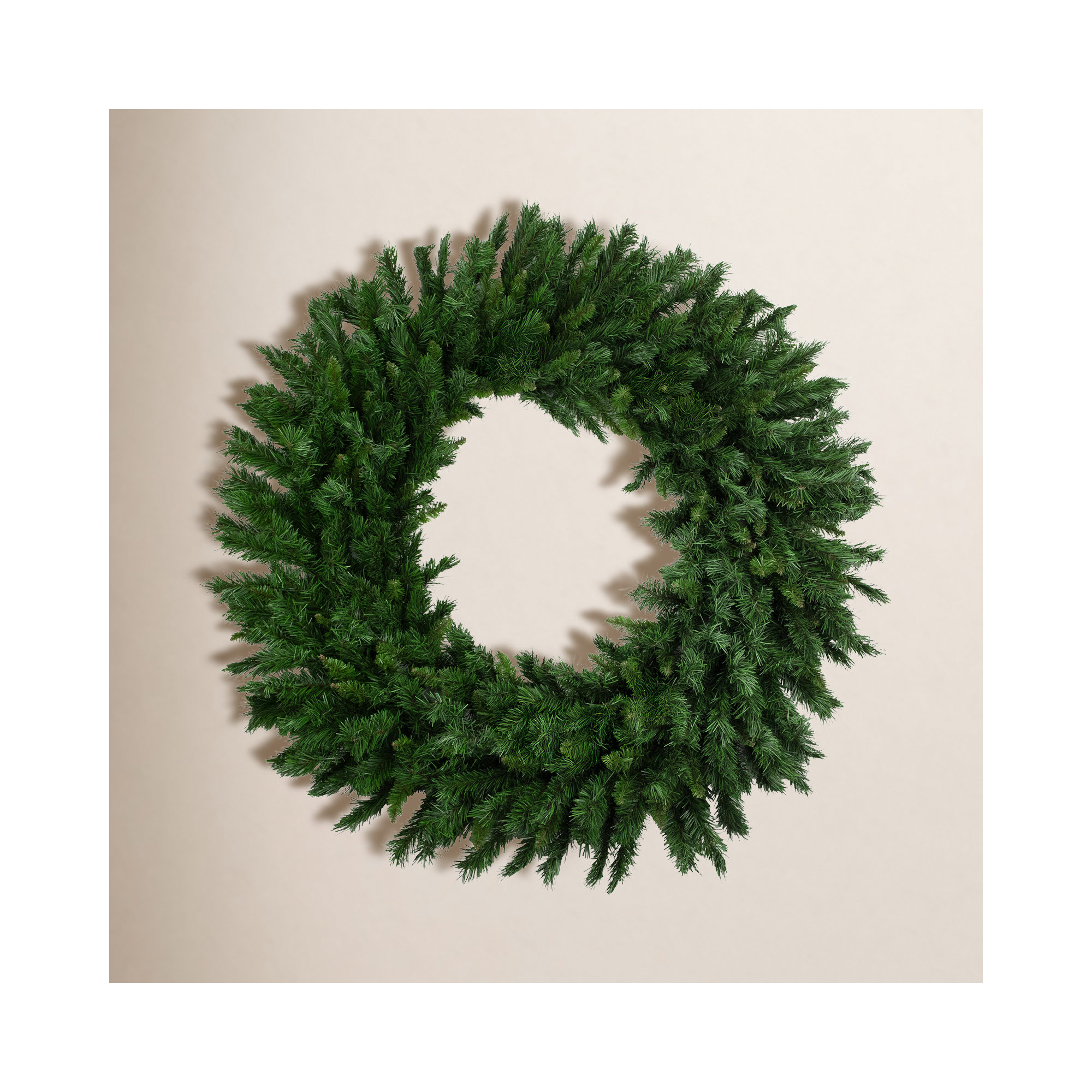 Wreath, 48" H x 48" W x 6" D