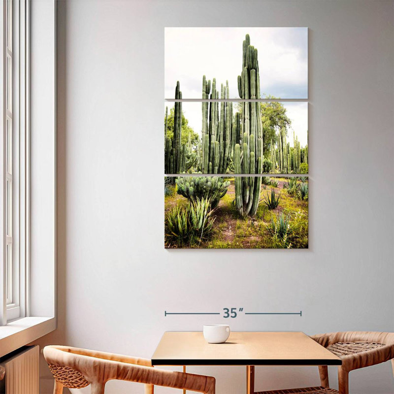 Harnek Viva, Mexique - Cactus Cardon I, H 65 po x l 42 po