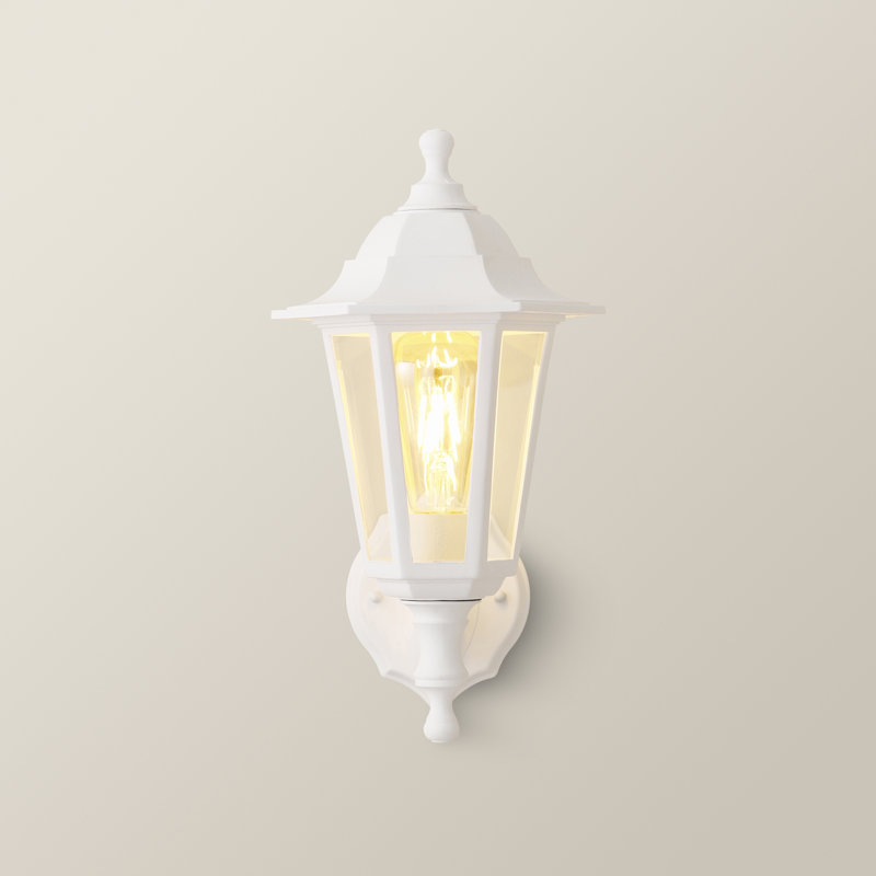 Mcmahan Outdoor Wall Lantern, White