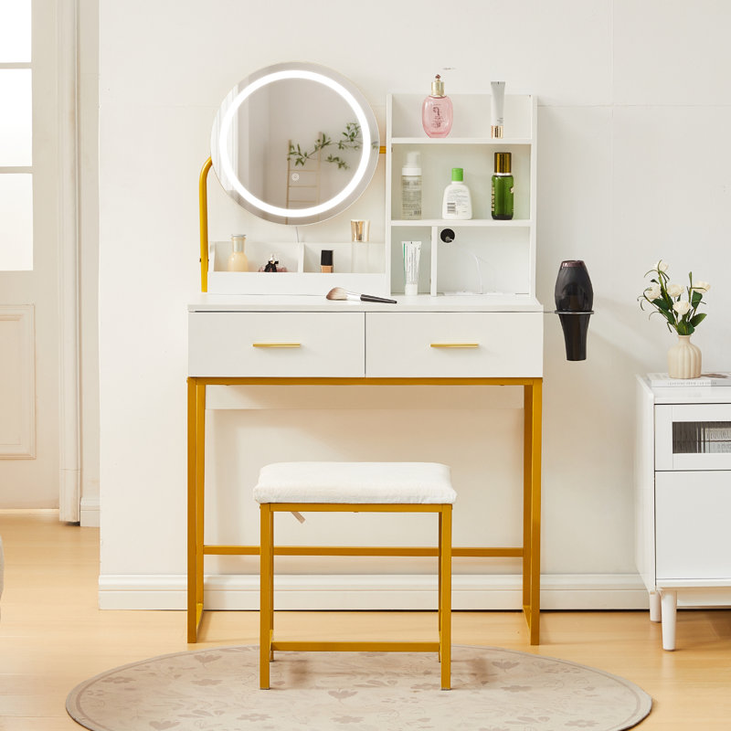 Dressing Table with Mirror