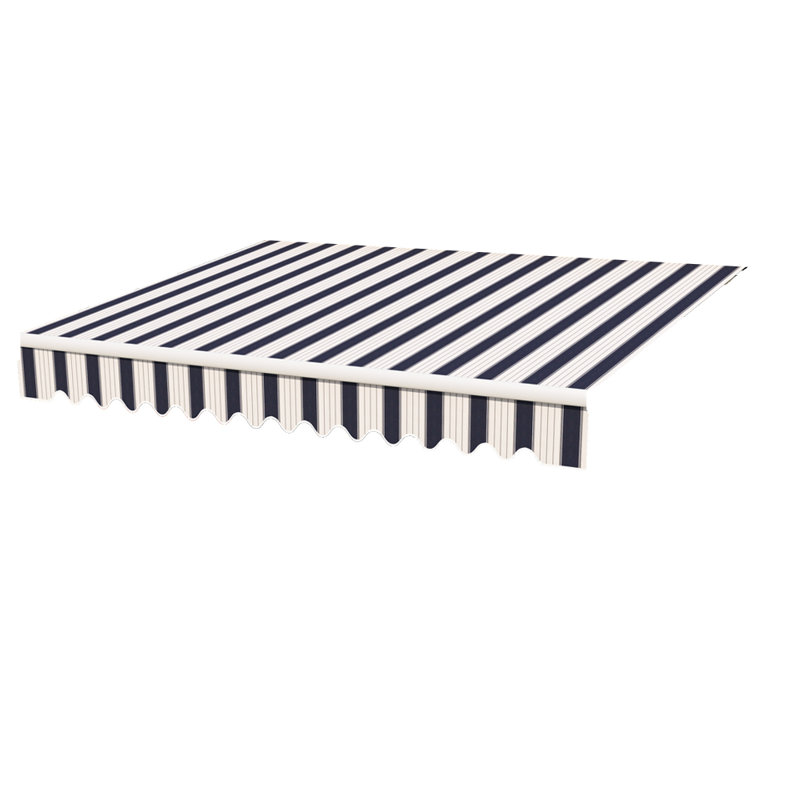 Donora Replacement Fabric for 3.5m W x 2.5m D Awning, Blue/White