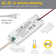 Universal Dimmable LED Driver 24V DC, 24W Electronic Transformer