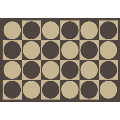 Fynlee Rectangle Geometric Area Rug