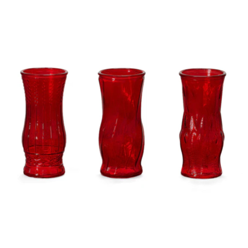 Vase en verre 3 pièces Classic