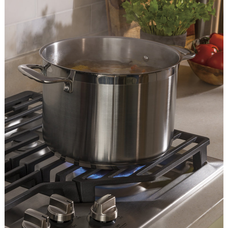 36" Gas Cooktop with 5 Burners, Stainless Steel