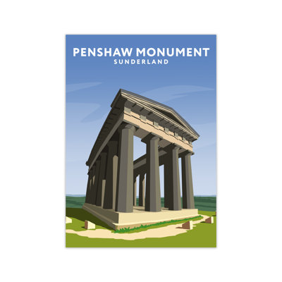 Penshaw Monument Sunderland by Richard O'Neill - Print