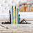 Sandee Ladies Stretching Iron Non-Skid Bookends Set
